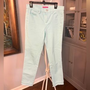 Lily Pulitzer Pool Blue Jeans